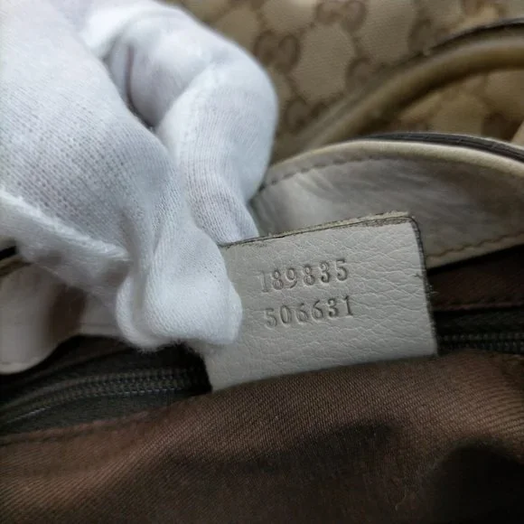 Auth Gucci Shoulder Bag Brown Canvas #43201G87 - Picture 8 of 9